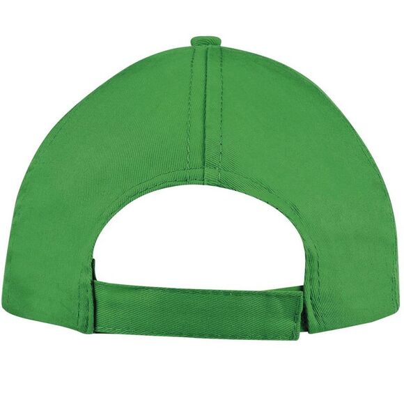 SOLS Unisex Buzz 5 Panel Baseball Cap / Kelly Green - Picture 4 of 5